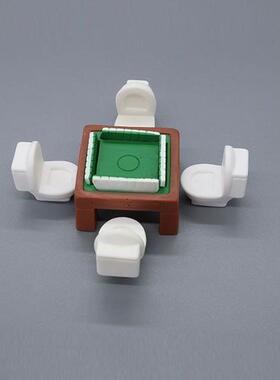 皇帝与狗官打麻将163 件廷小狗摆可爱卡通桌摆面宫家居小件