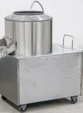 商用土豆去皮脱皮机食清堂餐厅学校13654自全动洗削皮 机马铃薯脱