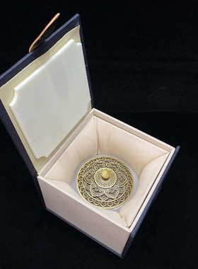 新品阿富汗白玉石香薰炉清雅香道中式复古琢玉香薰炉手工打磨摆件