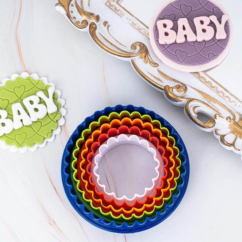 圆形齿轮波纹塑料压模饼干曲奇蛋糕切模翻糖压花模具DIY烘焙工具,淘宝优惠券,粉丝福利购,淘宝优惠卷