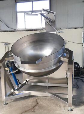 不锈钢酱料搅拌炒锅炒料机全自动馅料搅拌炒锅多功能行星炒锅