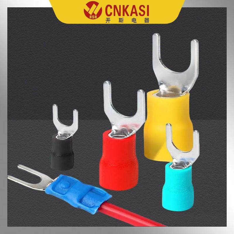 绝缘utsv压 紫铜型端头接线 压端子铜线冷鼻预冷耳y端子 接线叉形,淘宝优惠券,粉丝福利购,淘宝优惠卷