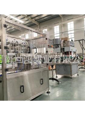 蠕动泵液体灌装线白酒饮料酱油玻璃水灌装机易清洗定量液体灌装线