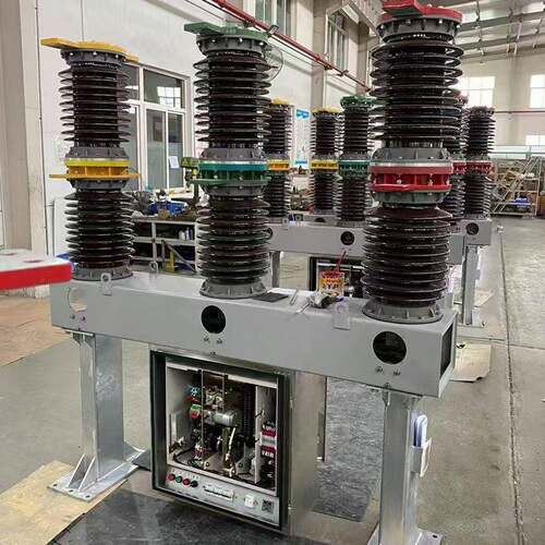ZW7-40.5/1250中置侧装35KV电站型户外压真空断路器LW8六氟化硫 - 图1