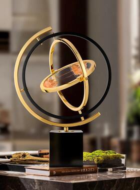 流沙彩绘沙漏创意减压饰品轻奢现代高端公司开业迎新商务礼品