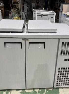 制作门不锈钢垃圾冷藏柜双门绿色环保垃圾分类冰柜