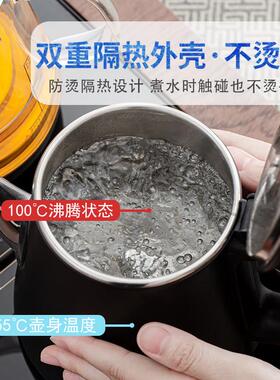 泓宏底部全自动上水防烫手电筒热水壶自动断电茶台一体嵌入式烧水