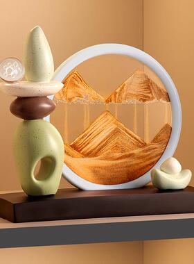 创意时来运转摆件钥匙收纳入户玄关客厅电视柜装饰品家居乔迁礼物