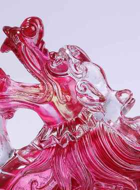 正品琉龙龟四神兽品金璃钱龟摆件家居办公招室财工艺书房玄关装饰