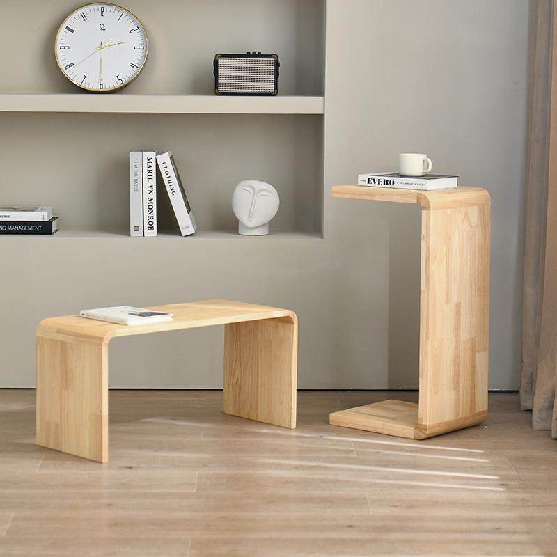 批发实木可移动阳台床茶几沙发边桌c型u形边几边柜角几简约客厅卧,淘宝优惠券,粉丝福利购,淘宝优惠卷