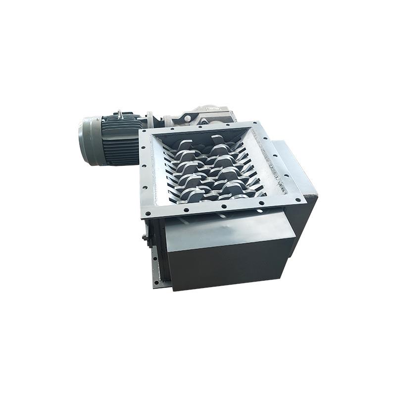 Shredder chassis double shaft brick cement tile large small shredder crushing cement crushing valve