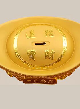 招财金元宝摆聚宝盆水存jxs-2020钱罐创意家居装饰凤品乔迁店铺件