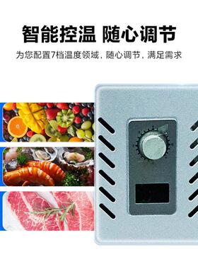 卧式冰柜商用冷冻冰柜双温箱设备家用餐馆鲜肉保鲜冰箱冷藏展示柜