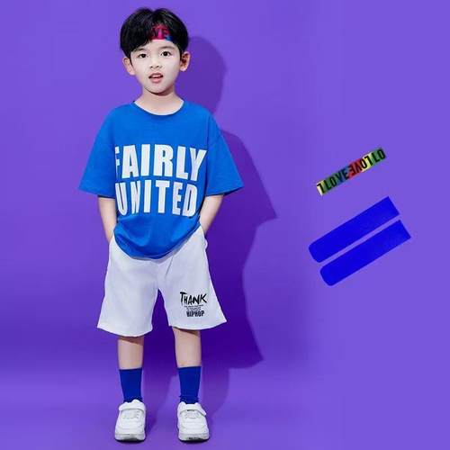 正品新六一儿童蓬蓬裙套装彩色款幼园舞儿蹈表演服运动会啦演啦操 - 图0