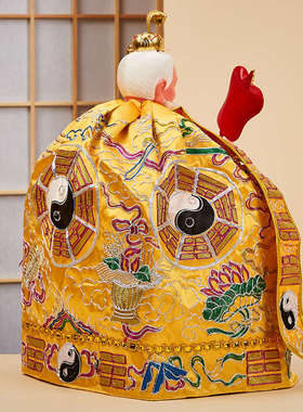 太上老君神像木雕三清老祖樟木彩绘太清道德天尊神像披风斗篷摆件