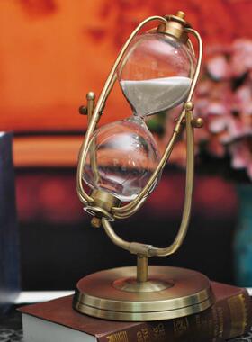欧式仿铜沙漏 装饰客厅卧室摆件 装饰品 被遗忘的时光