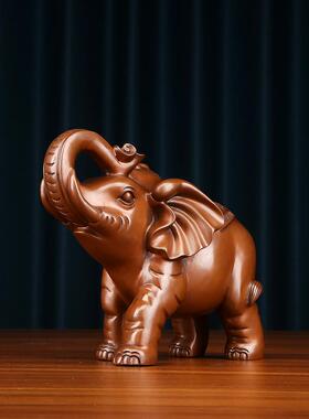 采购产品铜象装饰品，一对财富对象，家庭办公室公司装饰品，乔迁