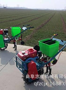 农用播种机EKH油小型双行自追走式机肥手推汽耘播机