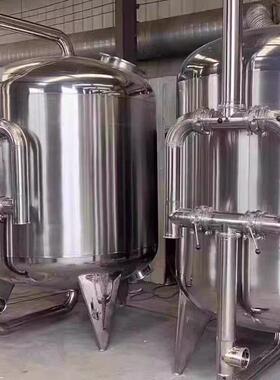 多介质过滤器 碳钢机械过滤器 锰砂石英砂活性炭砂滤除铁除泥沙