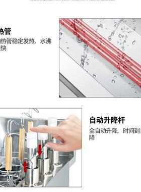 商用喷流式煮面机全自动升降煮面机炉面馆快餐店专用智能定时