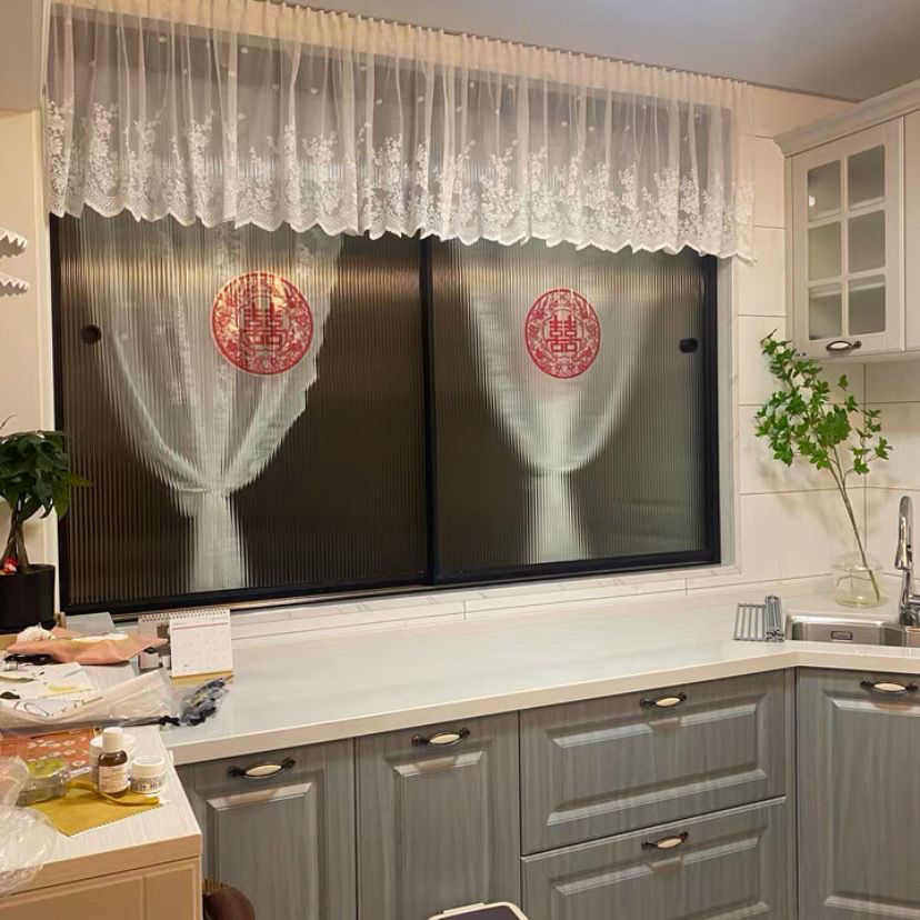 帘头短帘蕾丝装饰帘柜帘窗帘遮挡帘防尘防尘帘咖啡帘田园风白纱,淘宝优惠券,粉丝福利购,淘宝优惠卷