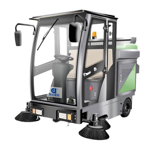DJ2000ZPQ ຂັບເຄື່ອນ-on sweeper ສໍາລັບຊັບສິນການນໍາໃຊ້ sweeper ໄຟຟ້າເພື່ອສຸຂາພິບານແລະປະສິດທິພາບສູງ