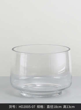 装饰品装样板间 彩色软花瓶水果盘家居磨砂玻璃简约 现代批发客厅