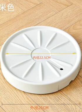 客厅移动底托种植塑料加厚花盆托盘底盘盆栽花新款耐用庭院托底