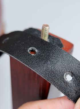 可折叠套装实木三脚架台湾牛皮扁鼓鼓架黄牛皮毛鼓牛皮鼓帝钟架子