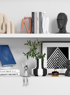 匠十三 现代轻奢酒柜软装饰品高级感客厅家居摆设样板房间工艺品