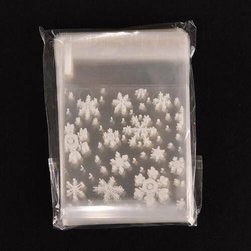 100PCS Christmas Candies Plastic Cookie food Bag(糖果袋) - 图2