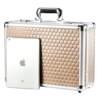 Aluminum alloy box safe deposit box home office safe small password box mobile portable safe with lock