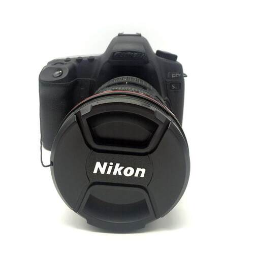 适用于尼康d5300d5600 d90 d7100单反相机镜头盖18-5518-105镜盖 - 图0