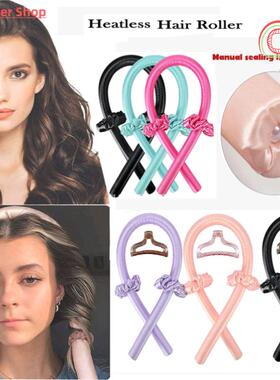 Heatless Hair Curlers Curling Iron Headband Lazy Curler Silk