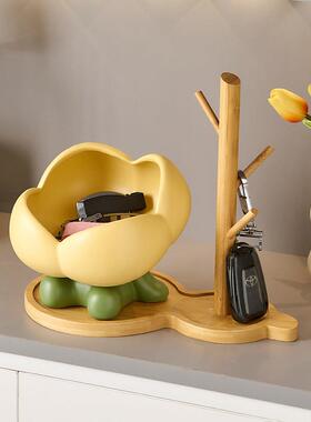 入户玄关钥匙收纳摆件鞋柜进门口客厅家居装饰品置物架放钥匙托