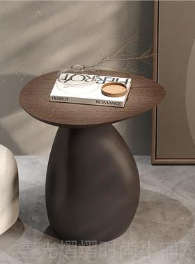 正品侘寂风客厅沙发旁边落地摆件时来几运几收转纳高级茶感家居装