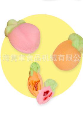 全自动奶盖棉云蓝莓甜绒焦糖脆棉樱花轻甜团棉花糖生产线厂家直销