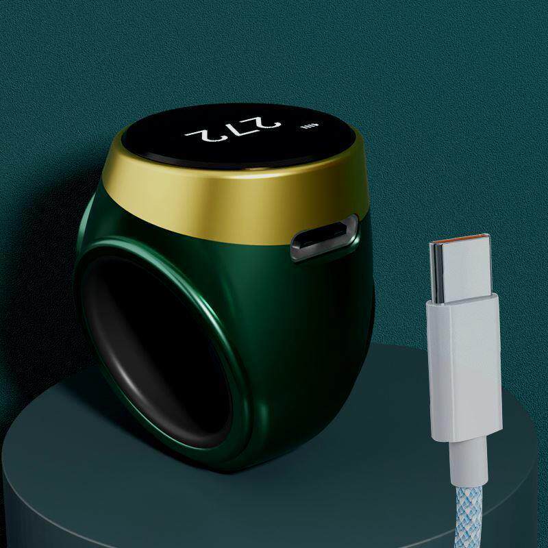 New touch counter luminous visible hand press ring type rechargeable intelligent digital display electronic counter manual