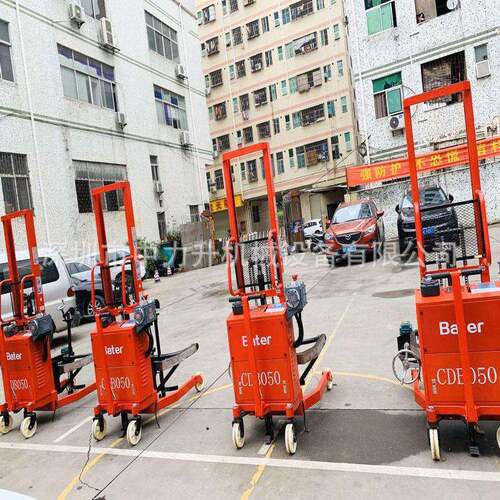 1吨2吨改装防爆全电动堆高车1吨2吨堆垛装卸车托盘升高车电动叉车 - 图2