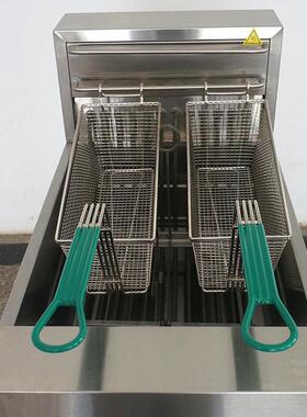 单缸电气炸炉商用油炸锅立式炸薯条机炸鸡架锅炸丸子炉炸鸡块炉