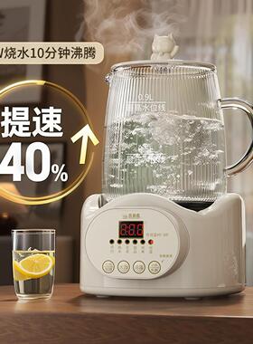 办公室养生壶全玻璃小型多功能煮茶器烧水壶全自动家用新款煮茶壶