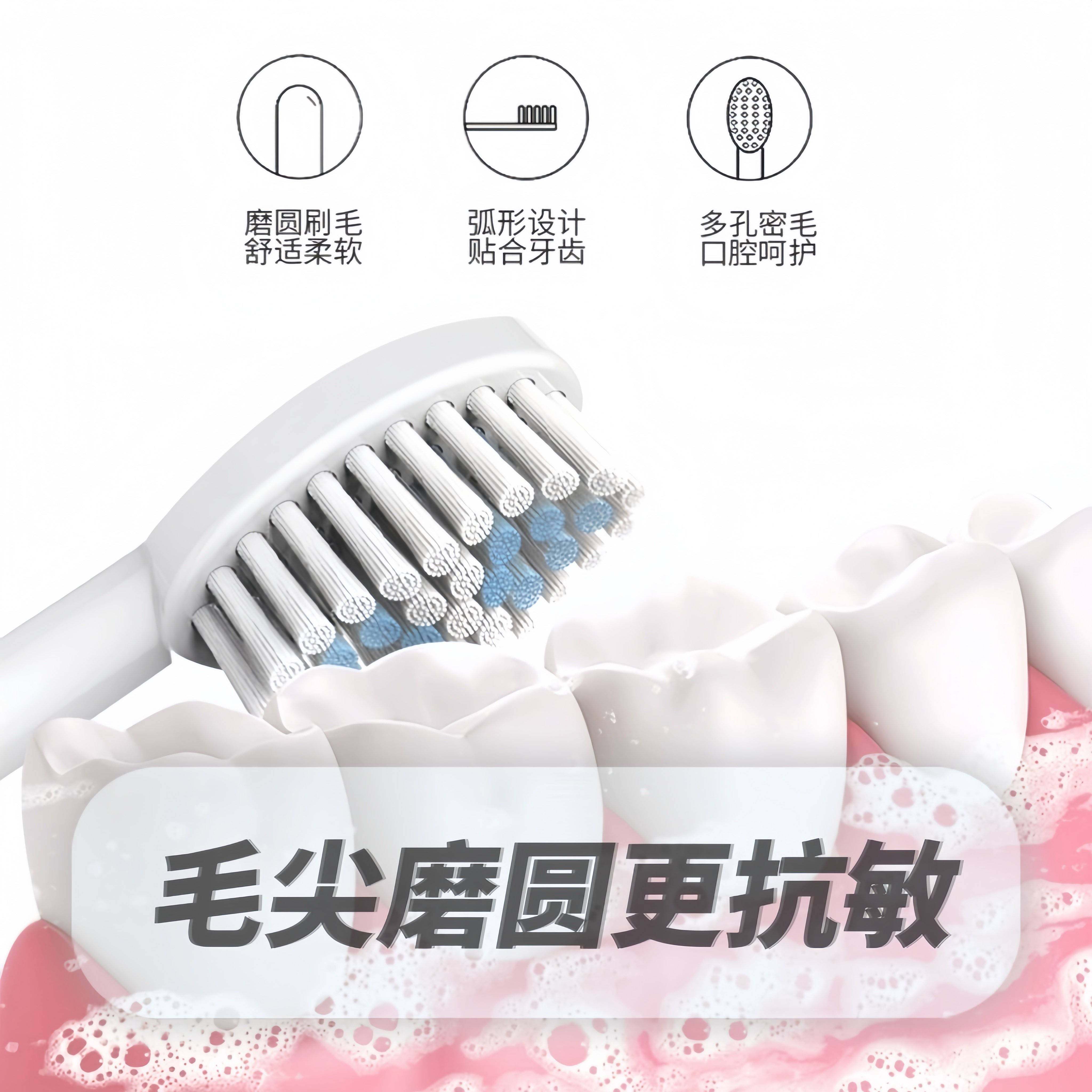 乐齿2支套装万毛牙刷 抗敏感软毛成人防出血情侣月子孕妇纳米护龈,淘宝优惠券,粉丝福利购,淘宝优惠卷