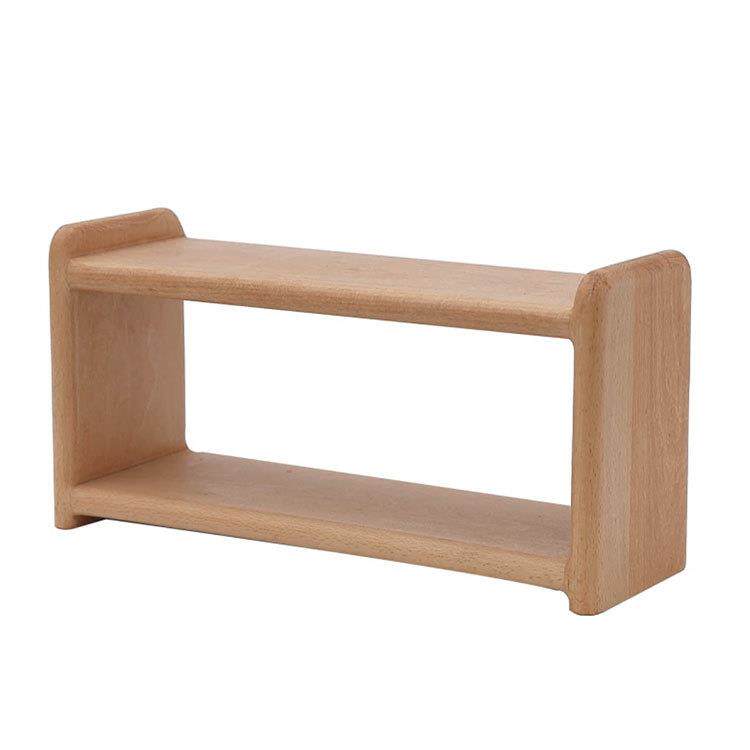 Double guest floor solid MSF-SN00 wooden countertop storage cherry wood black peach wood study room tea set rack wall hanging