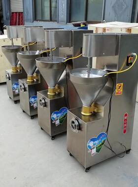 电动灌肠机商用式不装香肠装机整体锈钢火腿肠灌机脚达兴踏灌腊肠