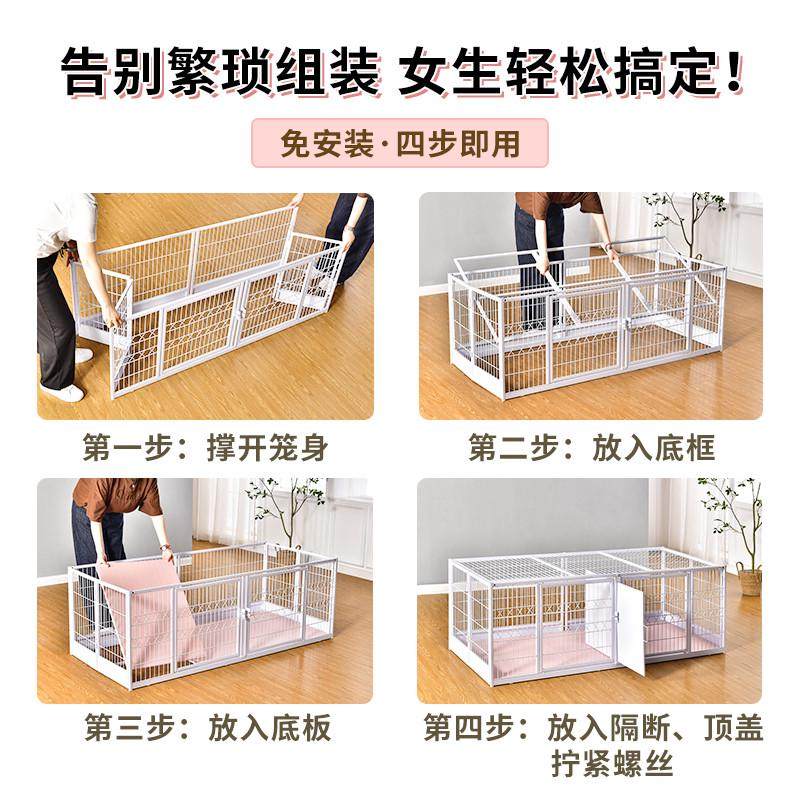 小胖子笼具厂家直销折叠猫笼繁育猫笼三层猫繁殖笼繁育笼猫笼子,淘宝优惠券,粉丝福利购,淘宝优惠卷