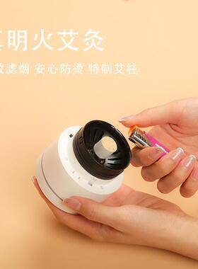 高档AIN颈椎按摩器艾肩灸摩盒颈J部腰部背部颈护颈电脖子热敷按仪
