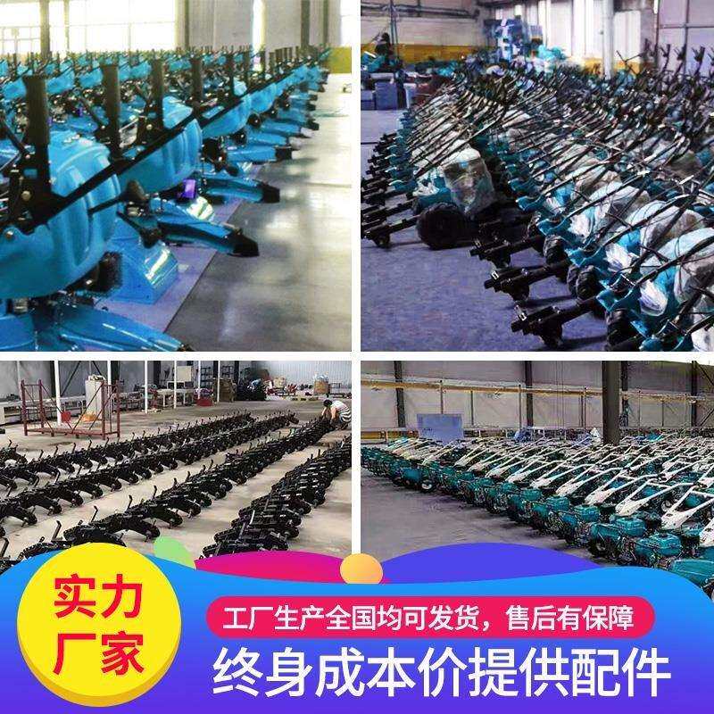 Four-wheel drive micro tillage machine, Yuchai flood and drought dual-use, Dazhilian orchard rotary tillage machine, diesel engine, multi-function ditching