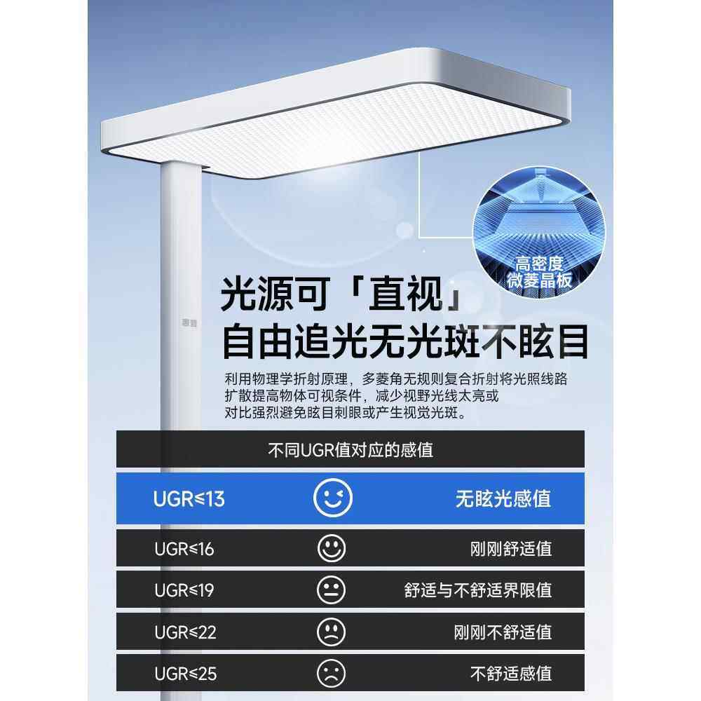 惠普照明全光谱护眼落地灯儿童学习书房专用台灯学生书桌大路灯具,淘宝优惠券,粉丝福利购,淘宝优惠卷