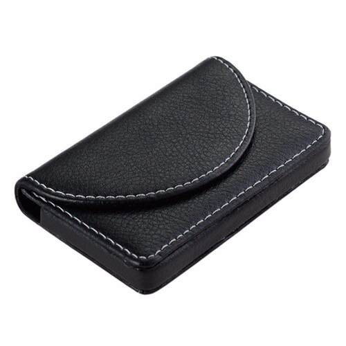 kage Card Holder Double Open Business Card Case High Quality - 图1