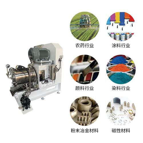 高效研磨设备油漆卧式砂磨机纳米砂磨机涂料浆料研磨设备色浆研磨 - 图1